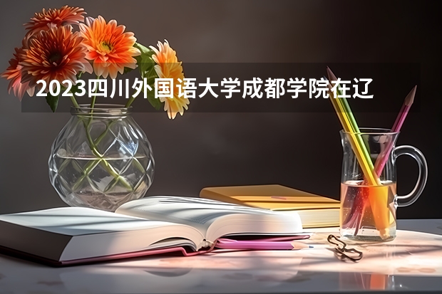 2023四川外国语大学成都学院在辽宁高考专业计划招生多少人