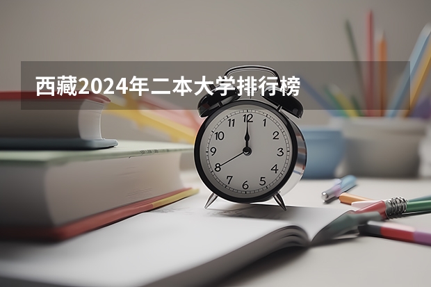 西藏2024年二本大学排行榜