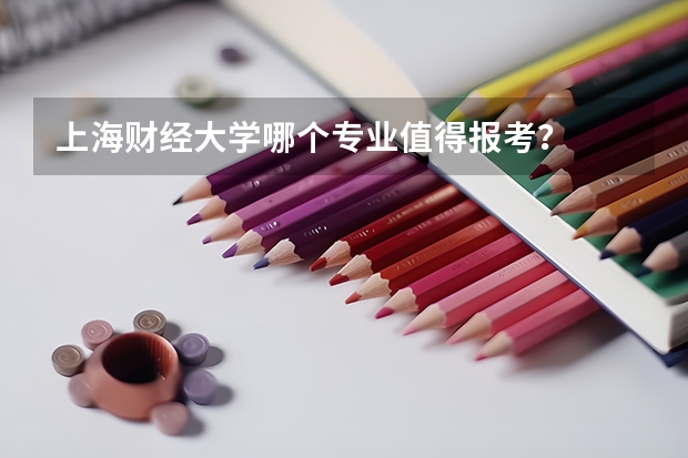 上海财经大学哪个专业值得报考？