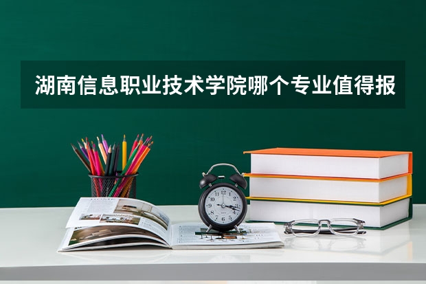 湖南信息职业技术学院哪个专业值得报考？