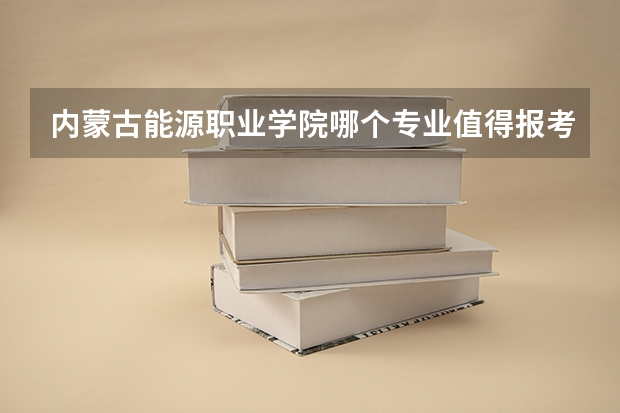 内蒙古能源职业学院哪个专业值得报考？
