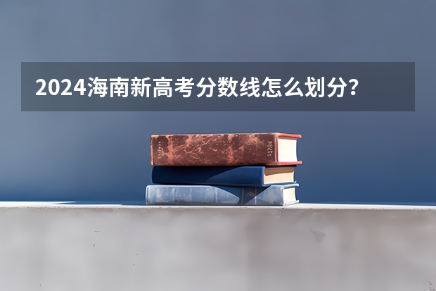2024海南新高考分数线怎么划分？