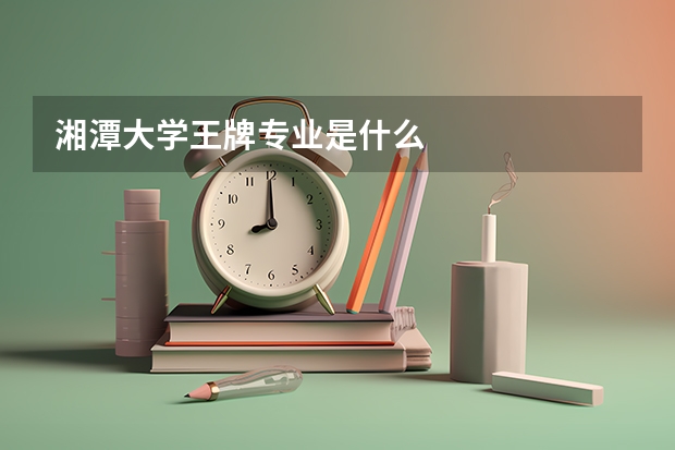 湘潭大学王牌专业是什么