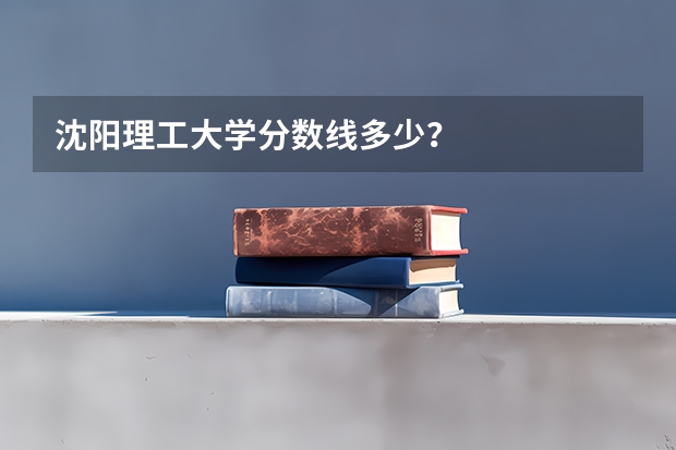 沈阳理工大学分数线多少?
