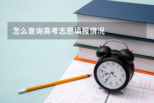 怎么查询高考志愿填报情况