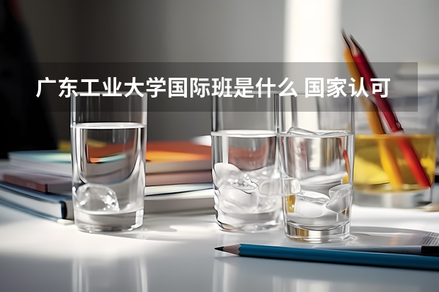 广东工业大学国际班是什么 国家认可吗