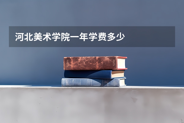河北美术学院一年学费多少