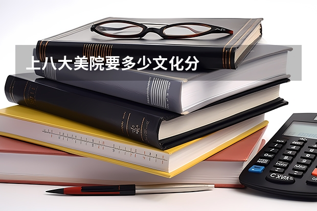 上八大美院要多少文化分
