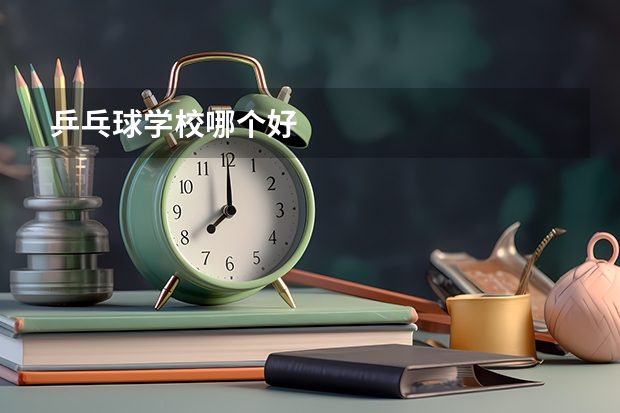 乒乓球学校哪个好