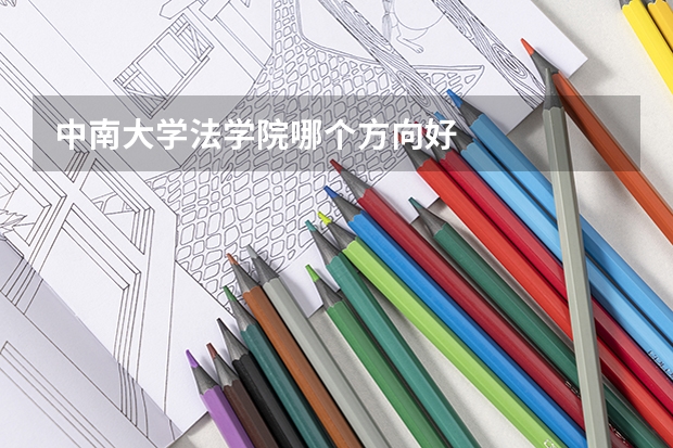 中南大学法学院哪个方向好