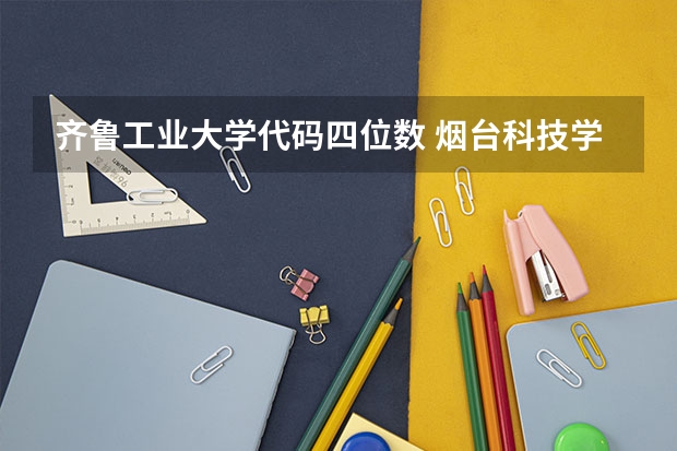 齐鲁工业大学代码四位数 烟台科技学院专业代码
