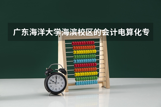 广东海洋大学海滨校区的会计电算化专业代码是什么？