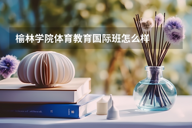 榆林学院体育教育国际班怎么样