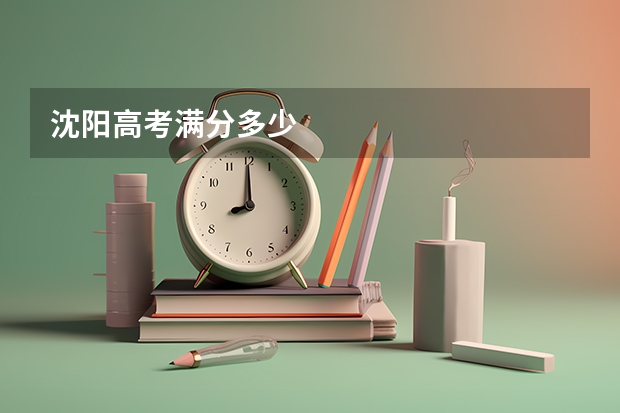 沈阳高考满分多少