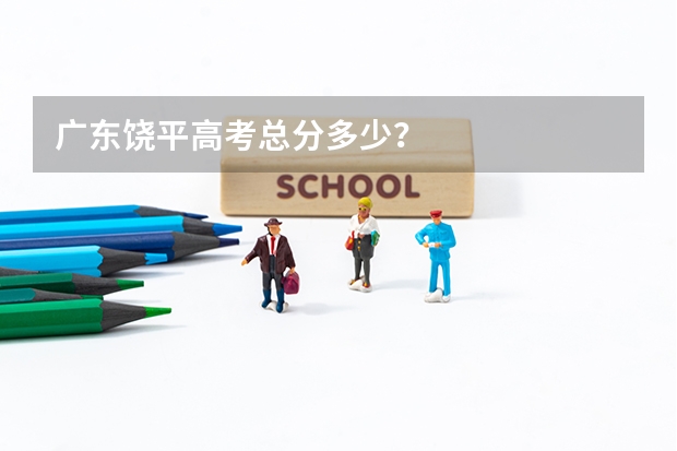 广东饶平高考总分多少？