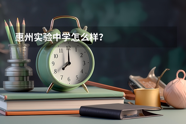 惠州实验中学怎么样？