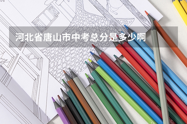 河北省唐山市中考总分是多少啊
