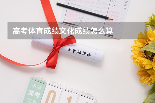 高考体育成绩文化成绩怎么算