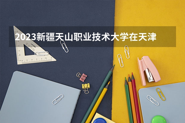 2023新疆天山职业技术大学在天津高考专业计划招生多少人